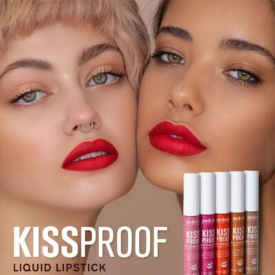 Andreia Professional Make Up - KISS PROOF No Transfer Liquid Lipstick - Various Shades