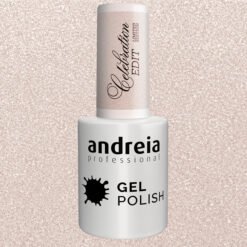 Andreia Professional Gel Polish - Celebration Edit Ltd Collection - CE1 Sheer Pearly Nude with Delicate Micro-Shimmer - Image 3